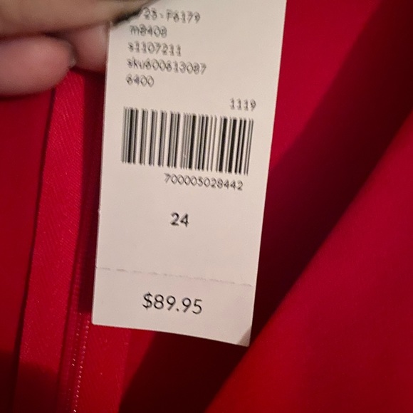 Lane Bryant NWT red dress - Picture 3 of 4